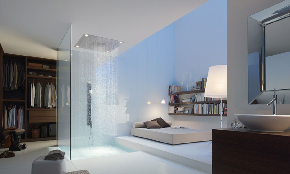 Axor Starck ShowerCollection d'Hansgrohe-salle de bains loft