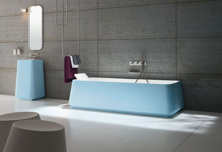 Opus de Rexa, baignoire, couleur salle de bains