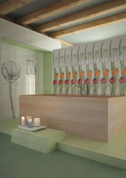Ceramica Bardelli-murs de salle de bains- carrelage