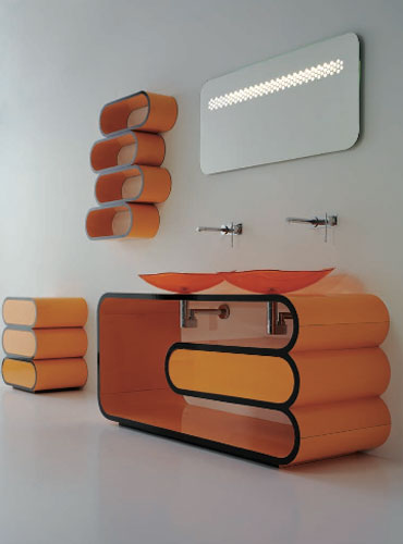 Onda d'Il Bagni Bandini-salle de bains design